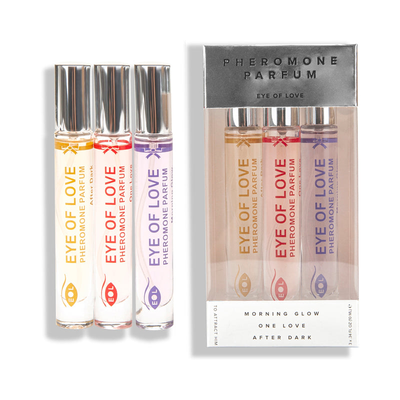 EOL Attract Him Pheromone Parfum 3pc Set